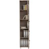 NAOMI Cabinet Bookcase with Keylock - JIJI.SG