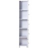 NAOMI Cabinet Bookcase with Keylock - JIJI.SG