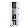 NAOMI Cabinet Bookcase with Keylock - JIJI.SG