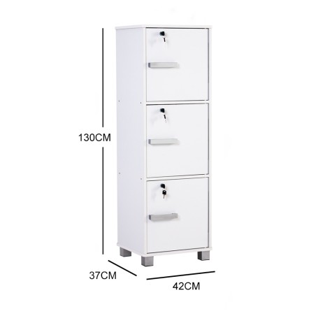 NAOMI Cabinet Bookcase with Keylock NAOMI Cabinet Bookcase with Keylock