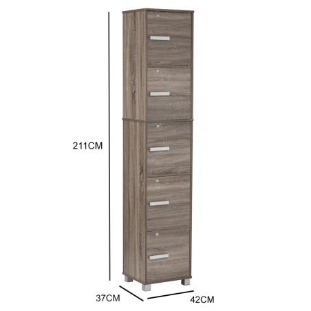 NAOMI Cabinet Bookcase with Keylock NAOMI Cabinet Bookcase with Keylock