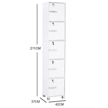 NAOMI Cabinet Bookcase with Keylock NAOMI Cabinet Bookcase with Keylock
