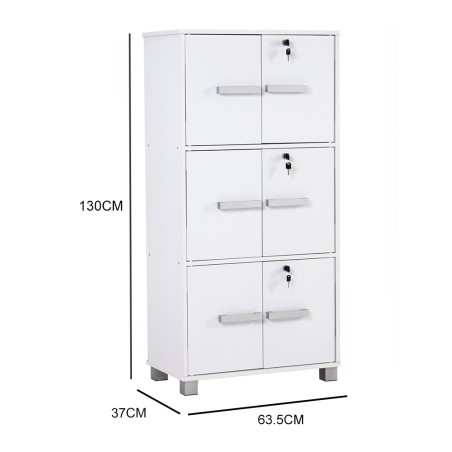 NAOMI Cabinet Bookcase with Keylock NAOMI Cabinet Bookcase with Keylock
