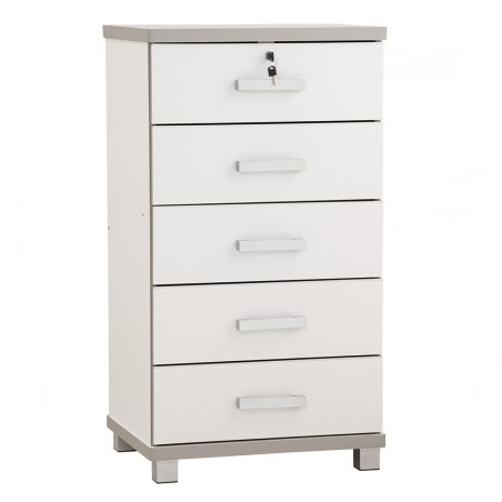 NAOMI Chest of 5 Drawers