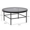 LUSTRA Round Coffee Table - JIJI.SG