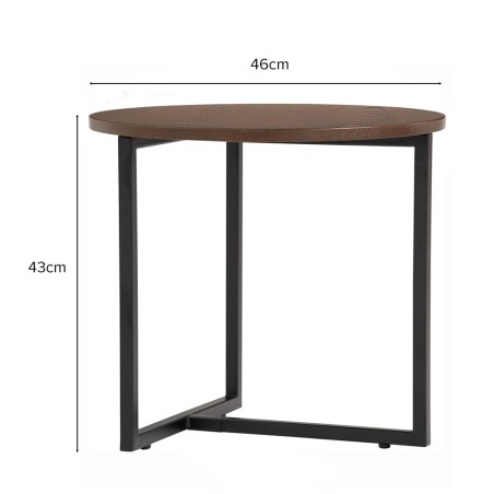 PIVOT Round Side Table