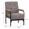 DARIUS Armchair - JIJI.SG