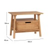 KYRA Bedside Table - JIJI.SG