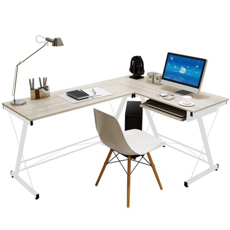 EMELDA L-SHAPE Desktop Table