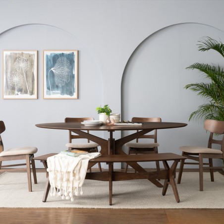 CATHAL Oval Dining Table