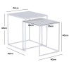 DONNELL Set Of 2 Coffee Table - JIJI.SG
