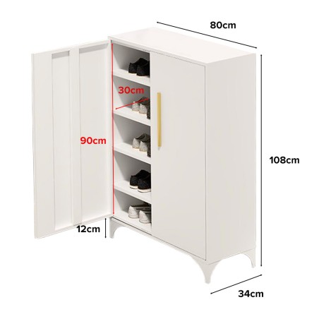 YARA Steel Shoe Cabinet