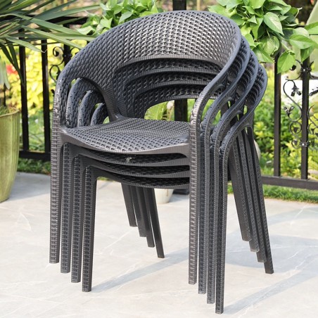 (AS-IS) ELIZA Chair, Stackable