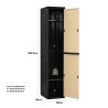 OPTIMUS PVC Cabinet Locker - JIJI.SG