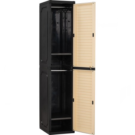 OPTIMUS PVC Slim Wardrobe Cabinet Locker