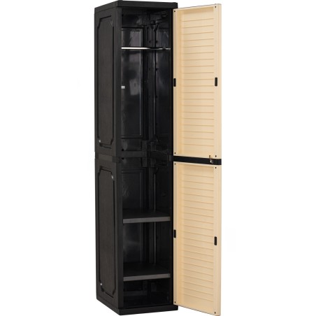 OPTIMUS PVC Slim Wardrobe Cabinet Locker