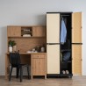 OPTIMUS PVC Slim Wardrobe Cabinet Locker - JIJI.SG