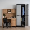 OPTIMUS PVC Slim Wardrobe Cabinet Locker - JIJI.SG