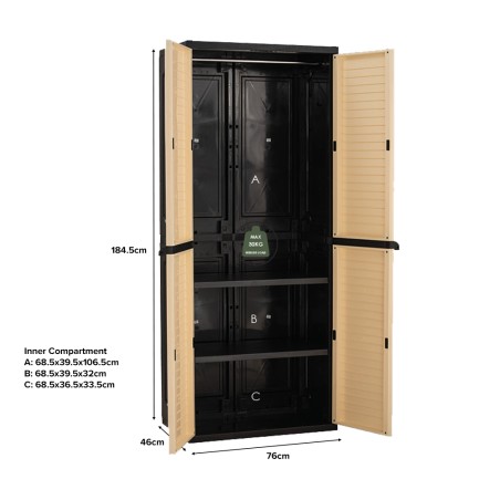 OPTIMUS PVC Wardrobe Cabinet