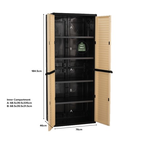 OPTIMUS PVC Storage Cabinet