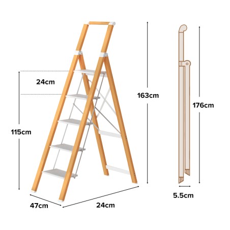 YLVA Aluminium Ladder