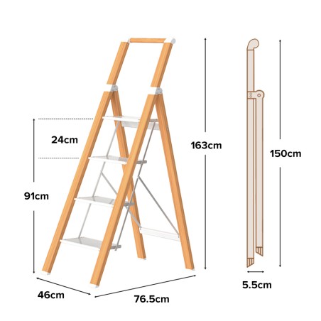 YLVA Aluminium Ladder