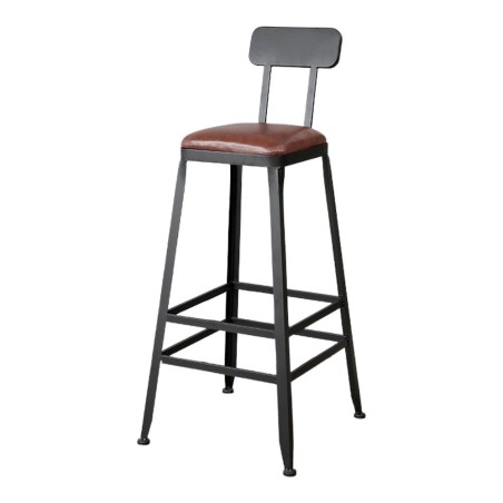 (AS-IS) RT-02 Bar Stool with Backrest