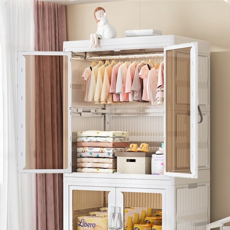 NARCISCO Foldable Wardrobe Cabinet