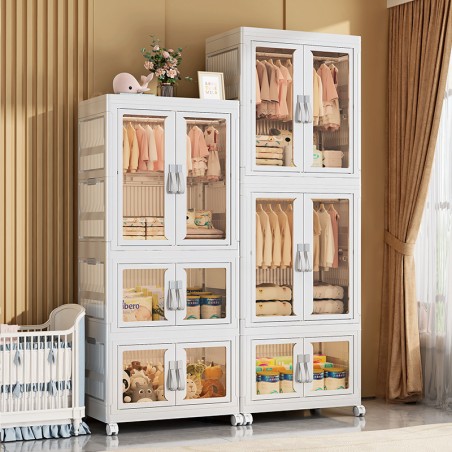 NARCISCO Foldable Wardrobe Cabinet