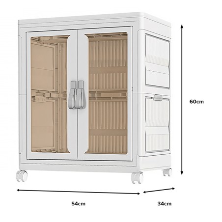 NARCISCO Foldable Wardrobe Cabinet