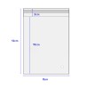 ONES EBERLY Self Adhesive OPP Transparent Bag - JIJI.SG