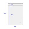 ONES EBERLY Self Adhesive OPP Transparent Bag - JIJI.SG