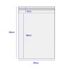 ONES EBERLY Self Adhesive OPP Transparent Bag - JIJI.SG