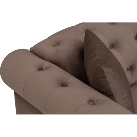 CURT L-Shaped Chesterfield Sofa