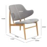 VEZEL Lounge Chair - JIJI.SG