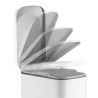 DAMIEN Soft Closing Waste Steel Slim Bin - JIJI.SG