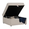 TRAVIS L-Shaped Modular Sofa with Storage Ottoman - JIJI.SG