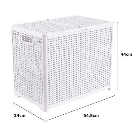 KALITH Dual Foldable Laundry Basket