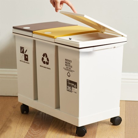 PSAL Movable Compartment Dustbin