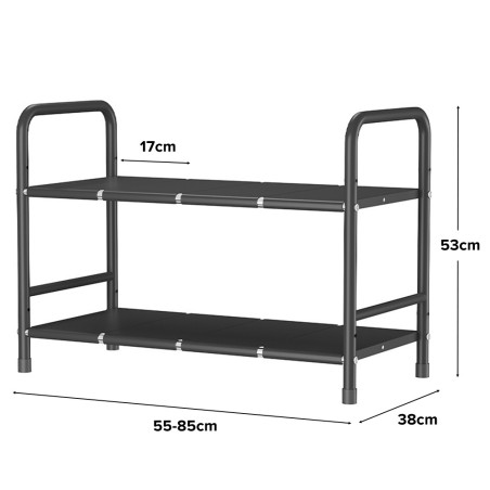 VALBORG Extendable Under Sink Rack