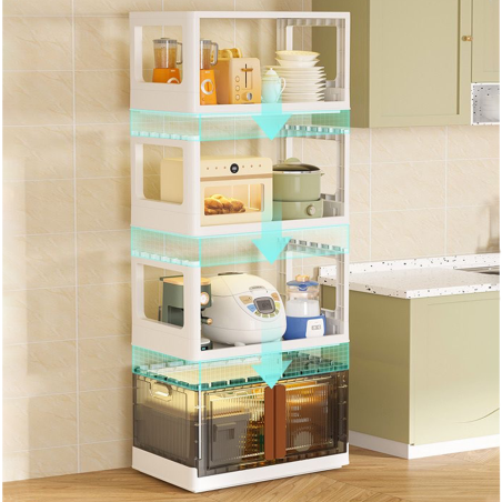 SERICH Foldable Kitchen Rack