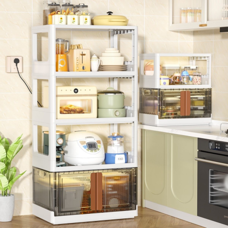 SERICH Foldable Kitchen Rack