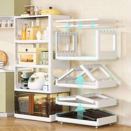 SERICH Foldable Kitchen Rack