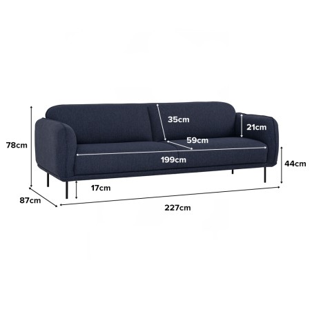 AMARA 3 Seater Sofa