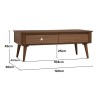DONOVAN Coffee Table - JIJI.SG
