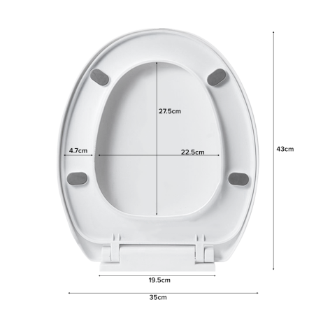 ONES STAFFEN Toilet Bowl Cover