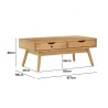 LEMAR Coffee Table - JIJI.SG
