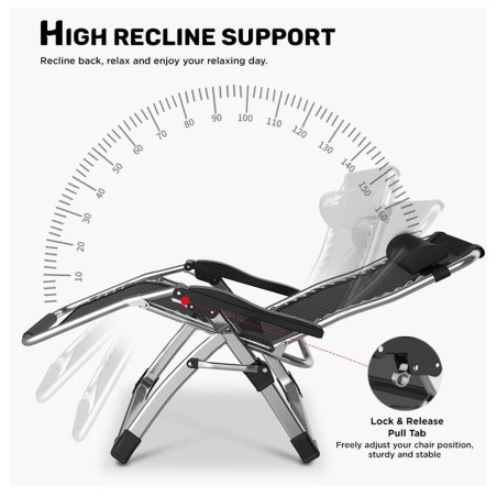 VELMA Reclining Chair, Foldable