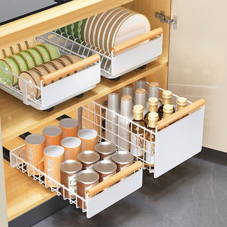 HUMFRID Pull-Out Storage Cabinet Rack