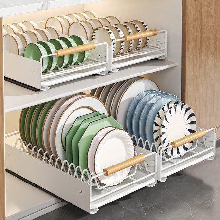 BERTON Pull-Out Tableware Storage Rack